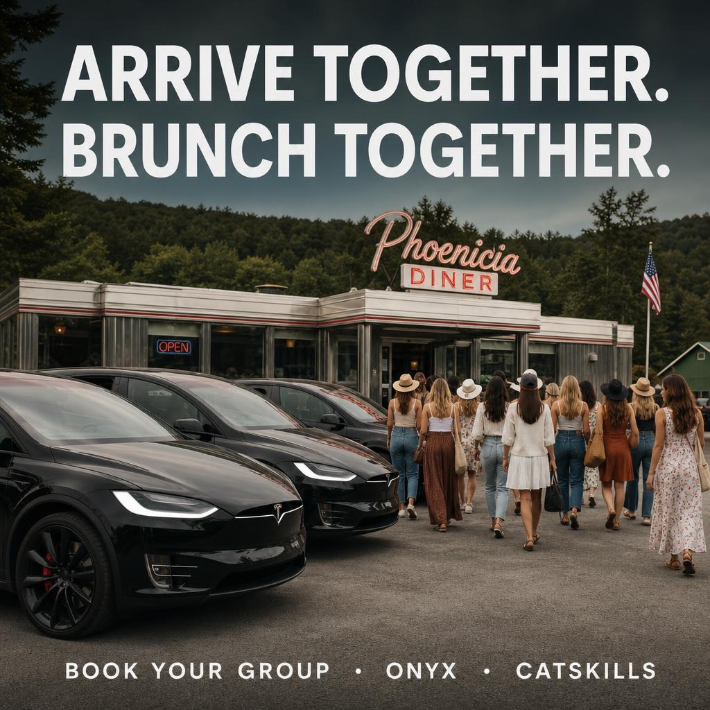 Diner runs, together