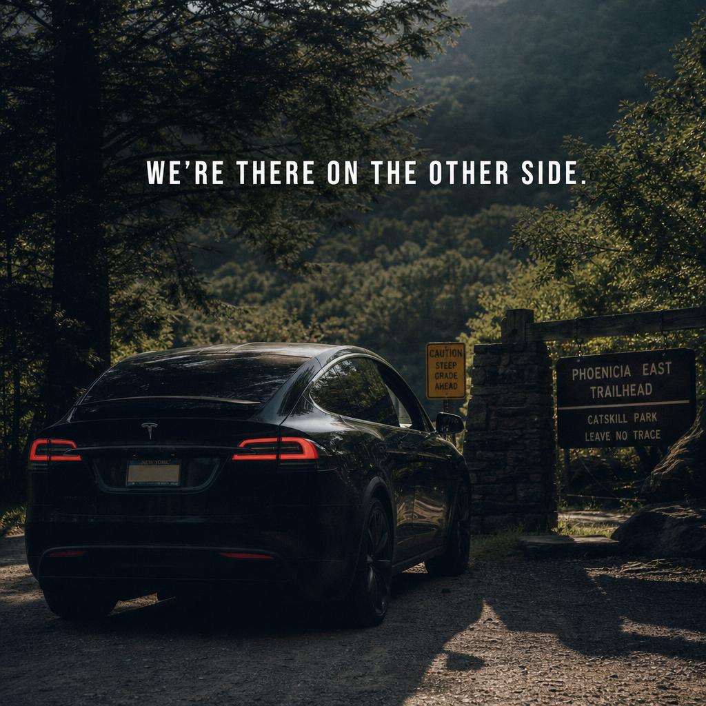 We're on the other side